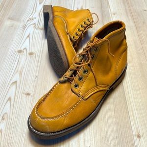 Texas Steer Leather Ankle Boots